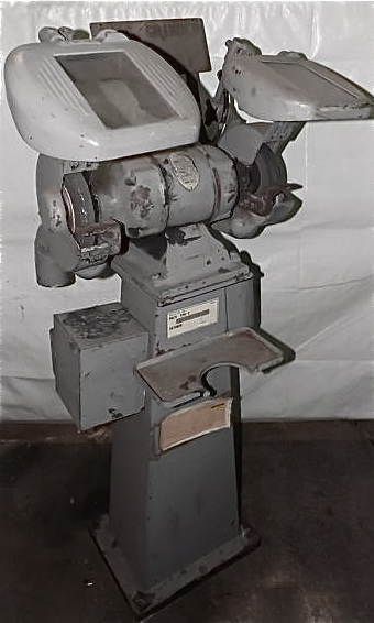 8" HISEY WOLF ... PEDESTAL GRINDER